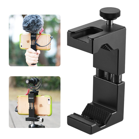 Ulanzi Iron Man II Alumunium Smartphone Tripod Mount - Gambar 3