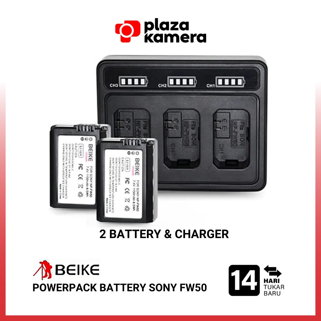 Beike PowerPack Battery for Sony FW50