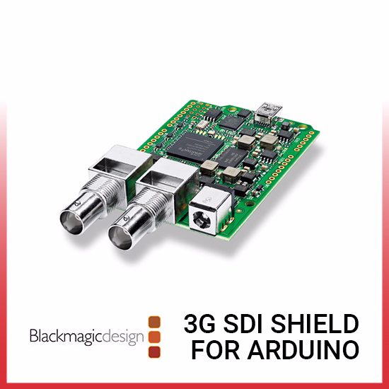 Blackmagic Design 3G-SDI Shield for Arduino