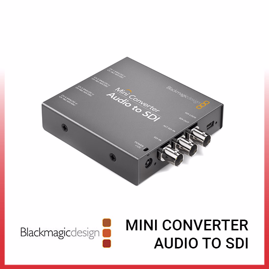 Blackmagic Design Audio to SDI Mini Converter