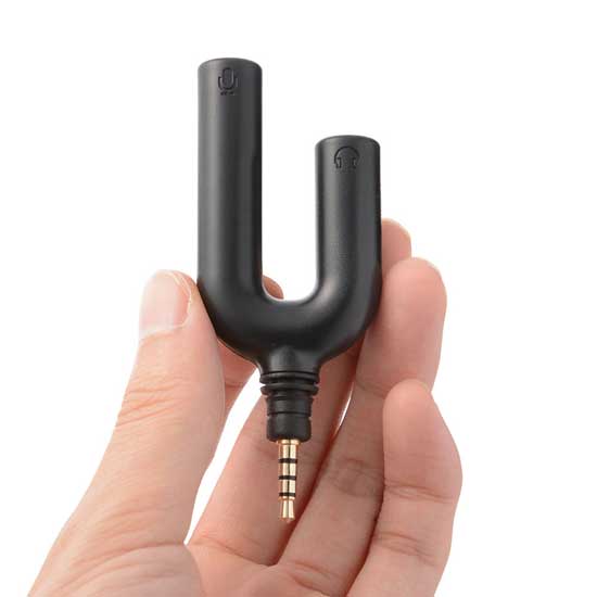 Boya BY-AUM3 U-Shape 3.5mm TRRS Microphone - Image 3