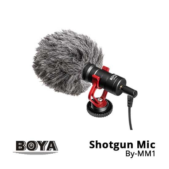 Boya BY-MM1 Shotgun Microphone