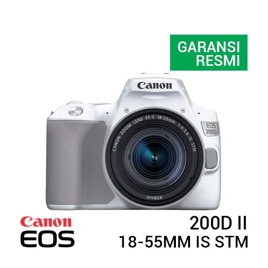 Canon EOS 200D II Kit EF-S 18-55mm IS STM White