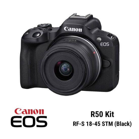 Canon EOS R50 Kit RF-S 18-45 STM (Black)