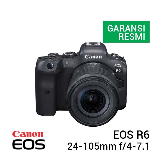 Canon EOS R6 Kit Lensa 24-105mm f/4-7.1