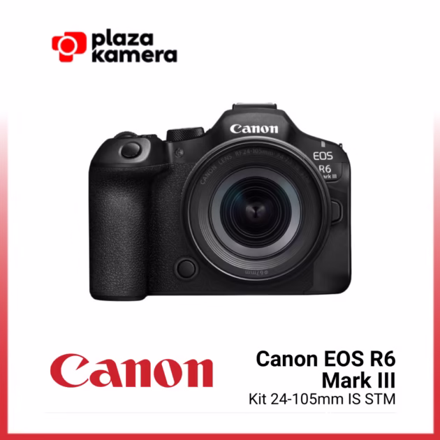 Canon EOS R6 Mark III Kit 24-105mm IS STM Mirrorless Camera