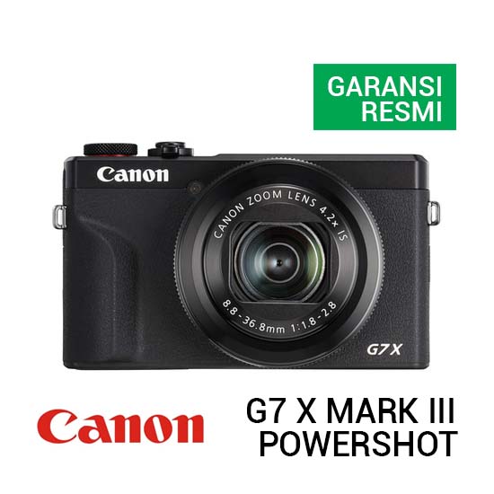 Canon PowerShot G7 X Mark III Black