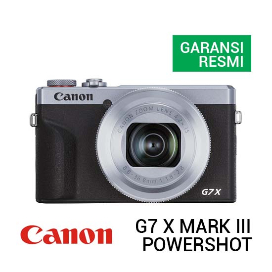 Canon PowerShot G7 X Mark III Silver