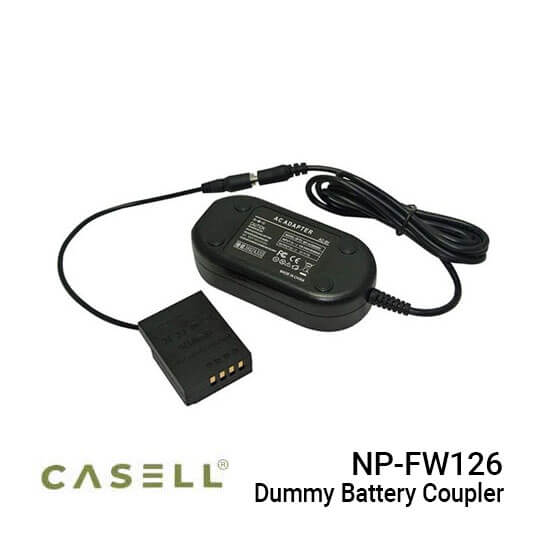 Casell Fujifilm NP-W126 Dummy Battery Coupler