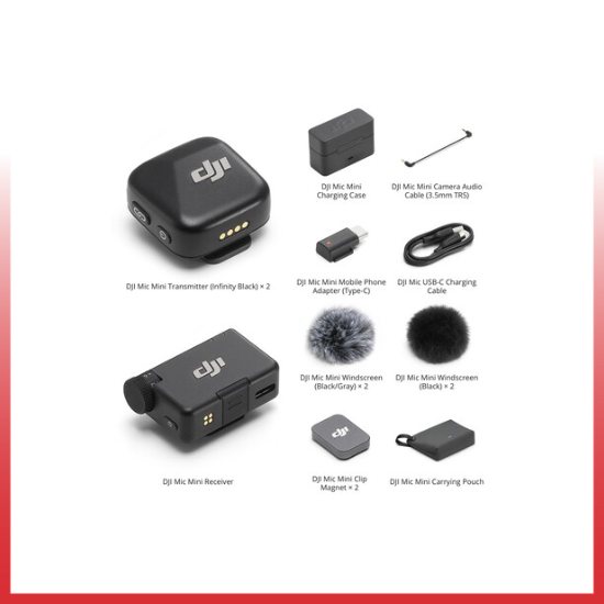 DJI Mic Mini Combo (2 Transmitter+Case) - Image 5
