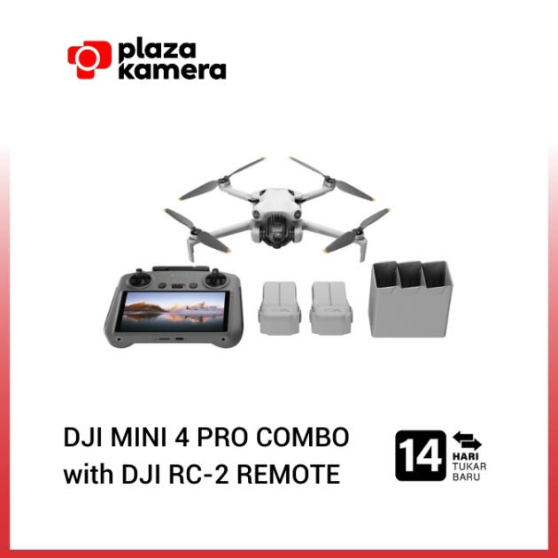 DJI Mini 4 Pro Combo with DJI RC-2