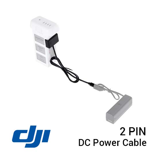 DJI Osmo Battery 2 Pin to DC Power Cable