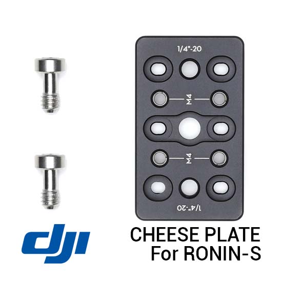 DJI Ronin-S Cheese Plate