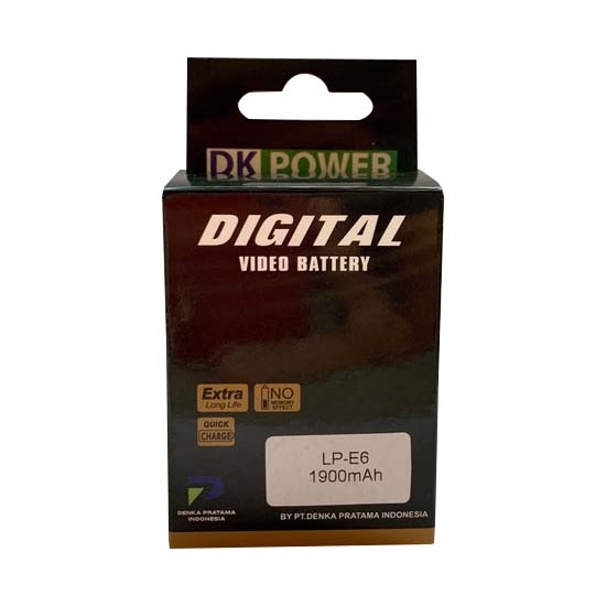 DK Power BATTERY LP-E6 1900mAh - Image 3