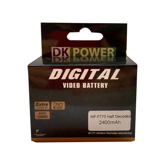 DK Power BATTERY NP-F770 2400mAh - Image 3