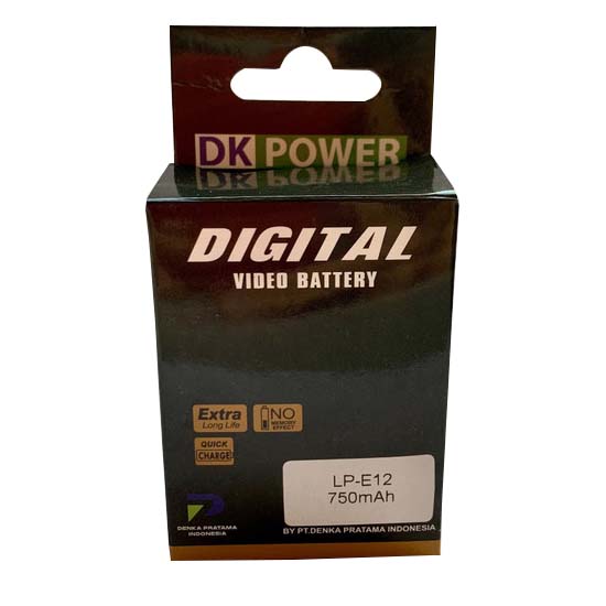 DK Power Battery LP-E12 750mAh - Image 3