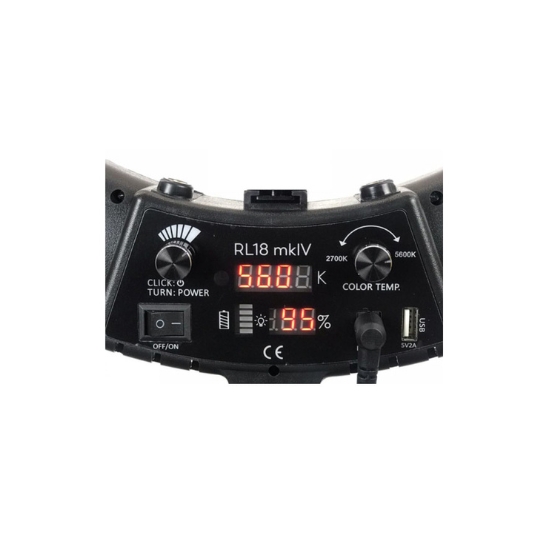 Fotoplus Ring Light RL-18 Mark IV Bi-Color LED - Image 5