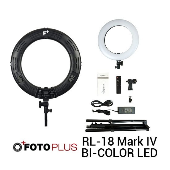 Fotoplus Ring Light RL-18 Mark IV Bi-Color LED