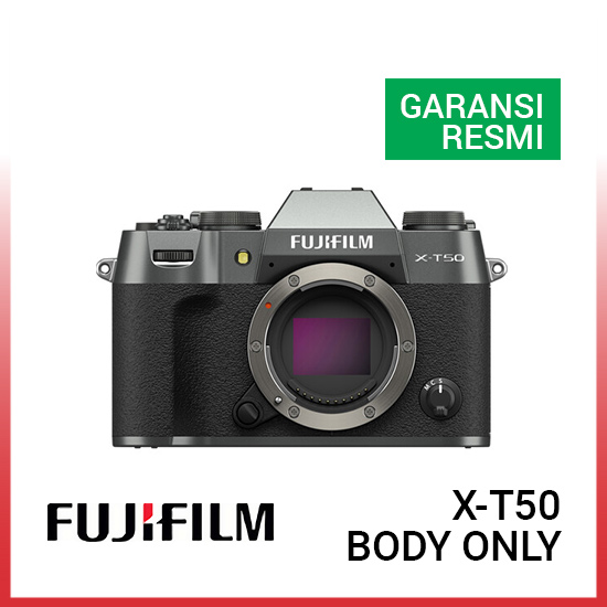 FujiFIlm X-T50 Body Only Charcoal Silver