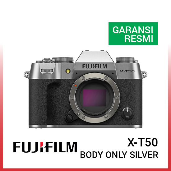 FujiFIlm X-T50 Body Only Silver