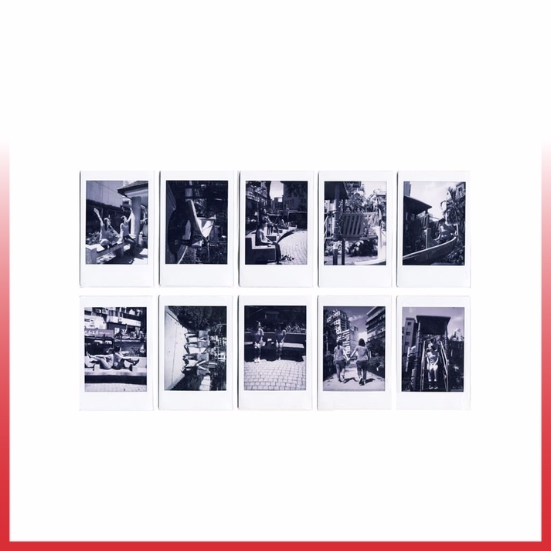 FujiFilm Instax Wide Film Paper Refill Monochrome - Image 3