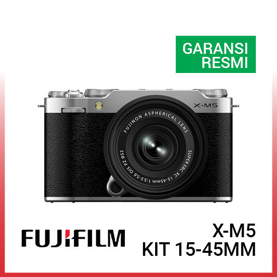 FujiFilm X-M5 Kit 15-45mm Silver