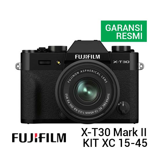 FujiFilm X-T30 Mark II kit XC 15-45 Black