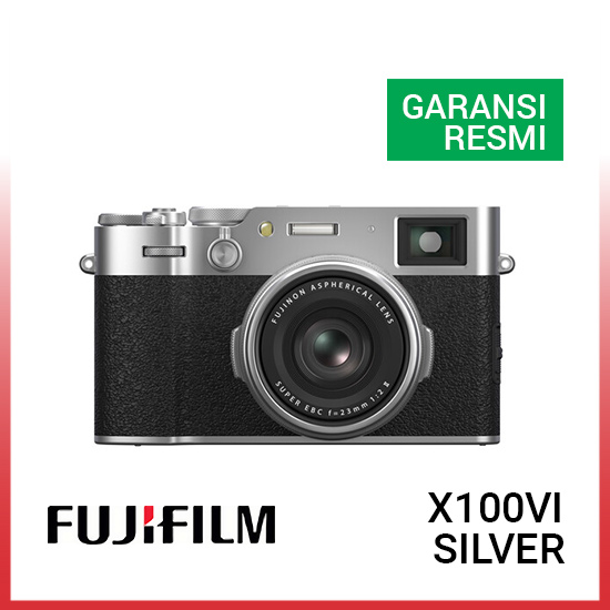 FujiFilm X100VI Silver Digital Camera
