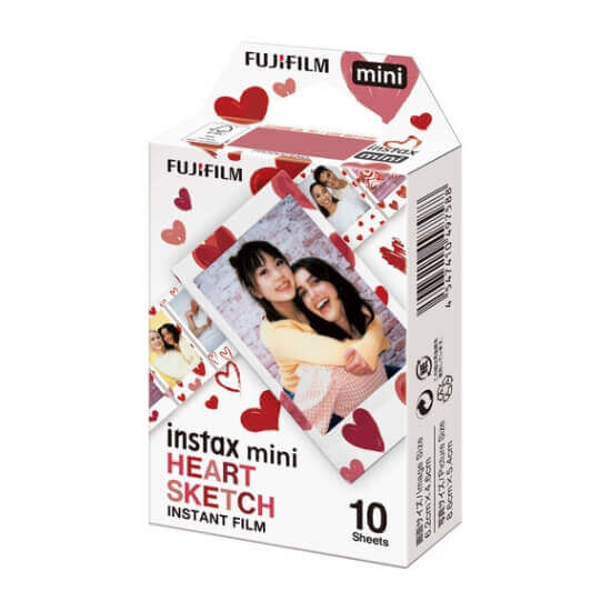 Fujifilm Mini Instax Refill Heart Sketch - Image 3