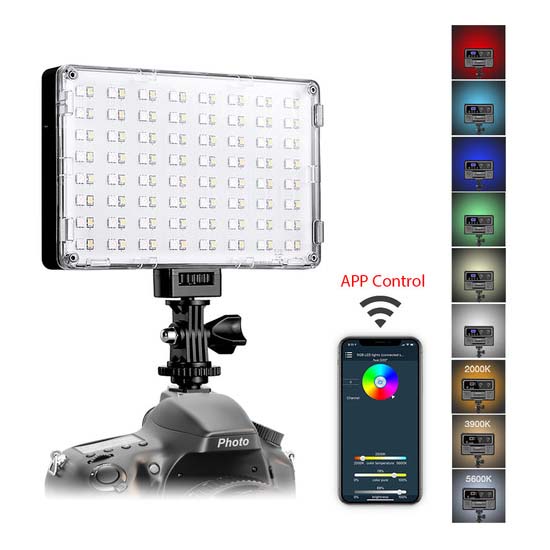 GVM RGB-10S RGB LED Video Light - Image 4