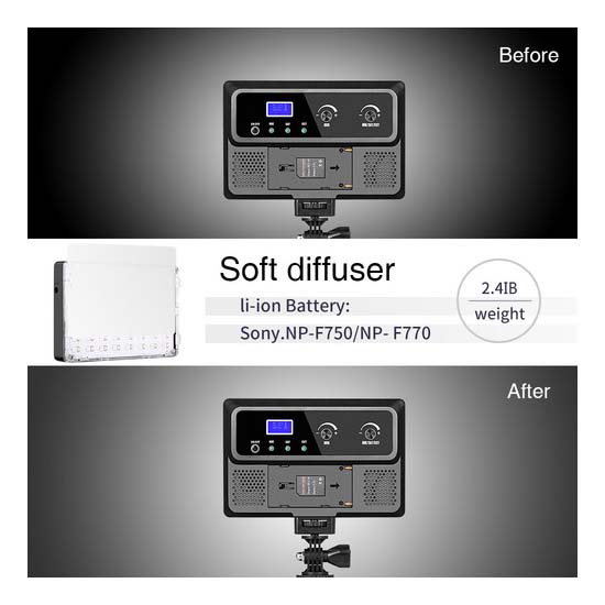 GVM RGB-10S RGB LED Video Light - Image 7