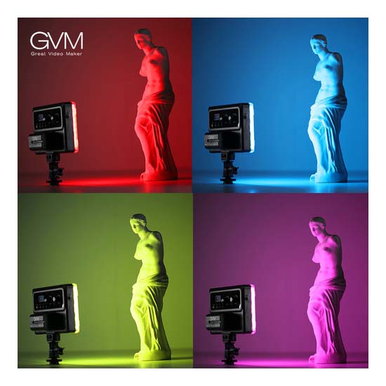 GVM RGB-10S RGB LED Video Light - Image 9