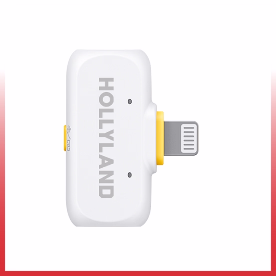 Hollyland Lark A1 Combo White Wireless Microphone - Image 3