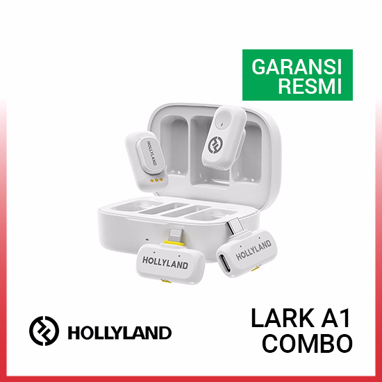 Hollyland Lark A1 Combo White Wireless Microphone