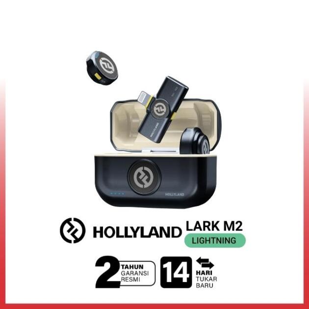 Hollyland Lark M2 Wireless Microphone Lightning