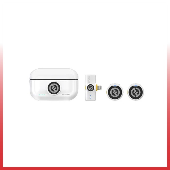 Hollyland Lark M2 Wireless Microphone Lightning White - Image 6