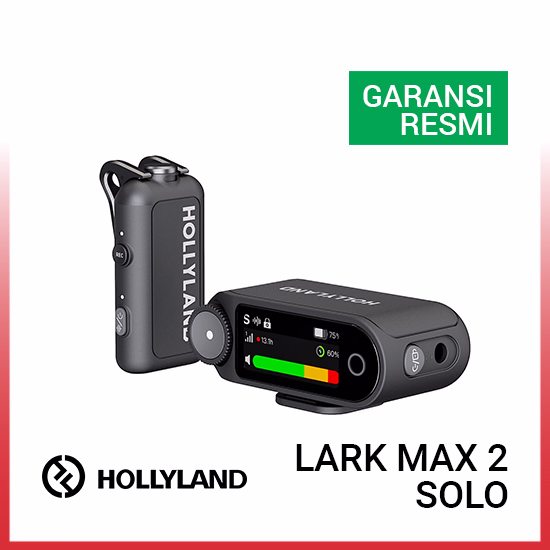 Hollyland Lark MAX 2 Solo Wireless Microphone