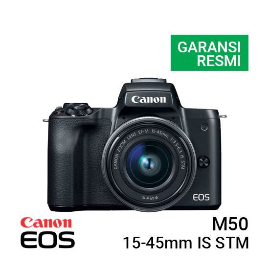 Canon EOS M50 Kit EF-M 15-45mm IS STM Black