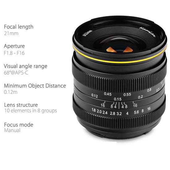 Kamlan 21mm f1.8 for M4/3 - Image 4