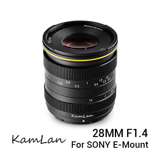 Kamlan 28mm f1.4 for Sony E-Mount