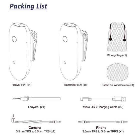 Lensgo LWM-318C Single Wireless Microphone - Image 3