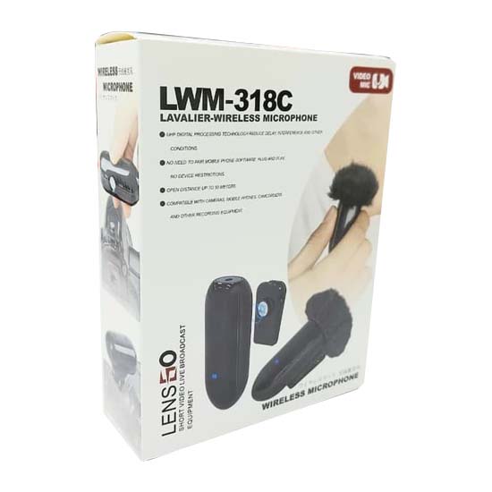Lensgo LWM-318C Single Wireless Microphone - Image 6