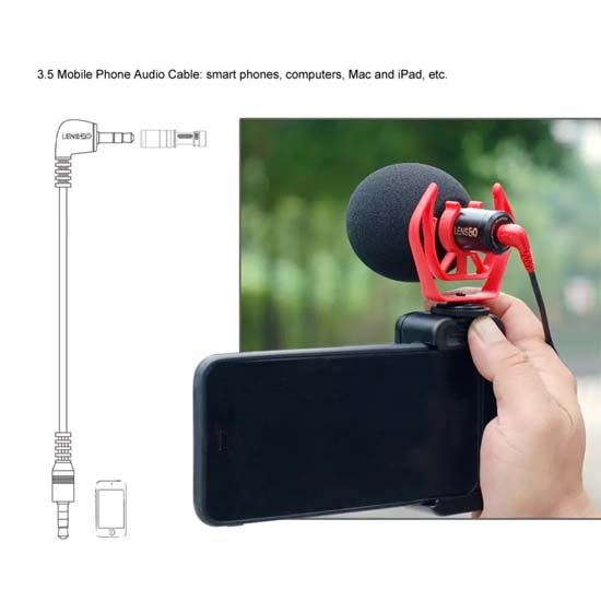 Lensgo LYM-DMM1 Phone Camera Microphone - Image 7