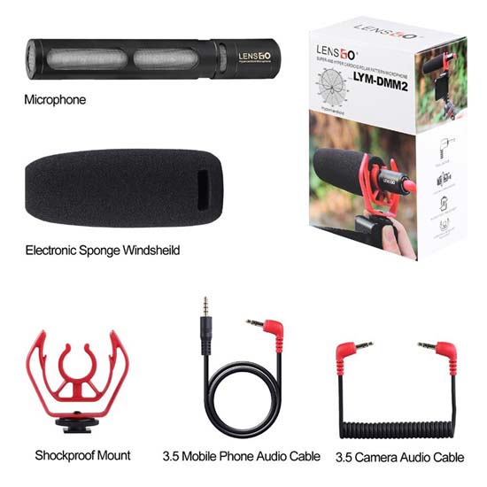 Lensgo LYM-DMM2 Hyper Cardioid Microphone - Image 3