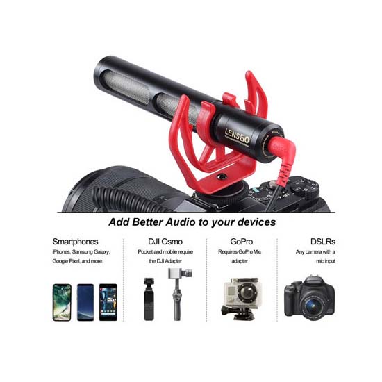 Lensgo LYM-DMM2 Hyper Cardioid Microphone - Image 5