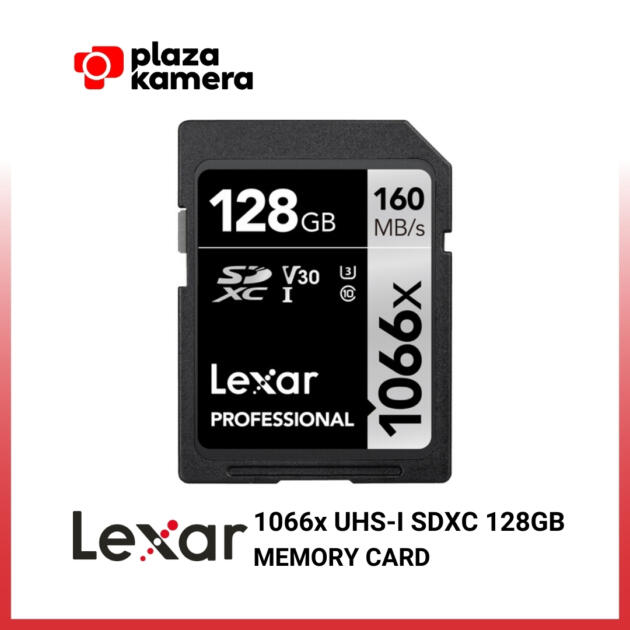 Lexar Professional 1066x SDXC Card 128GB
