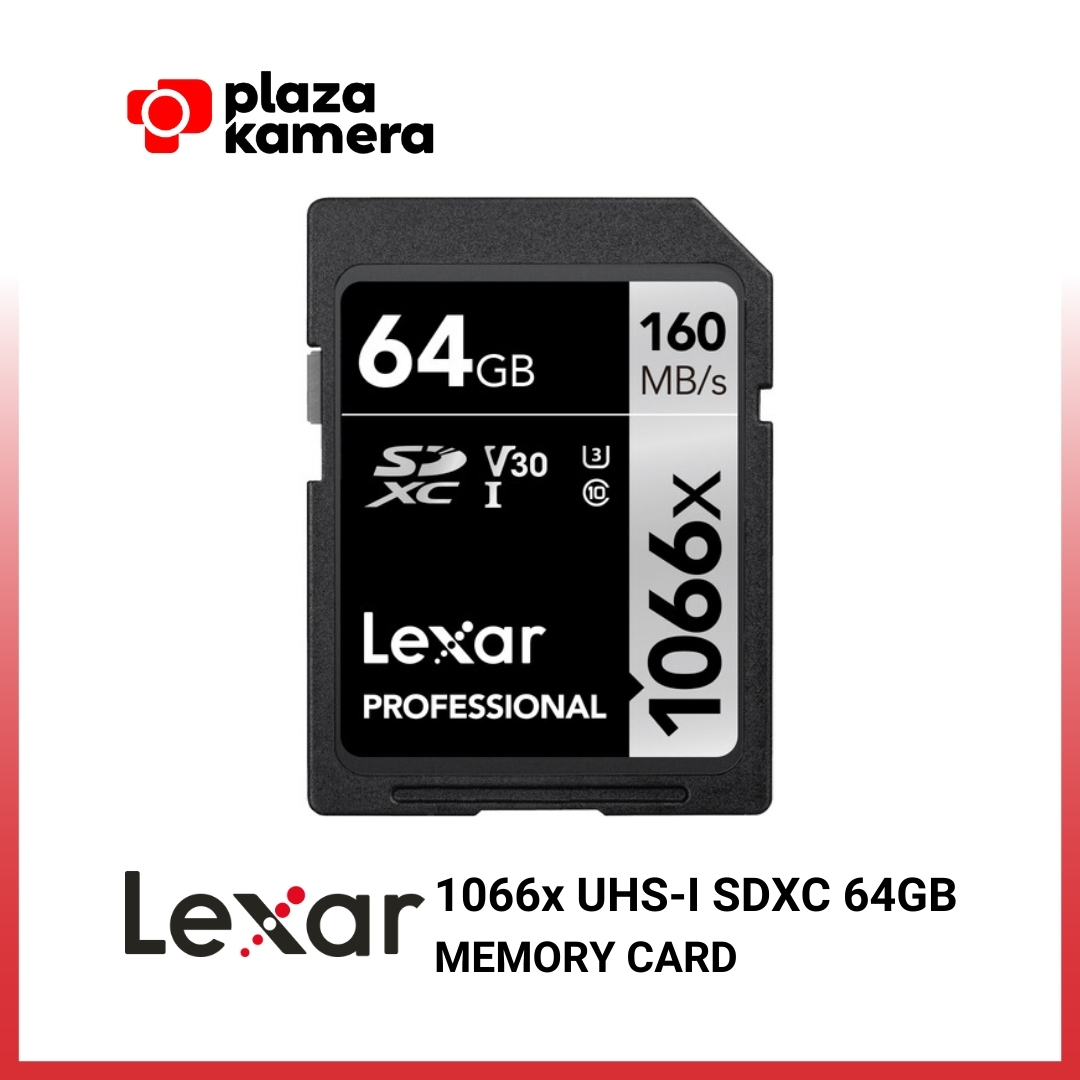 Lexar Professional 1066x SDXC Card 64GB