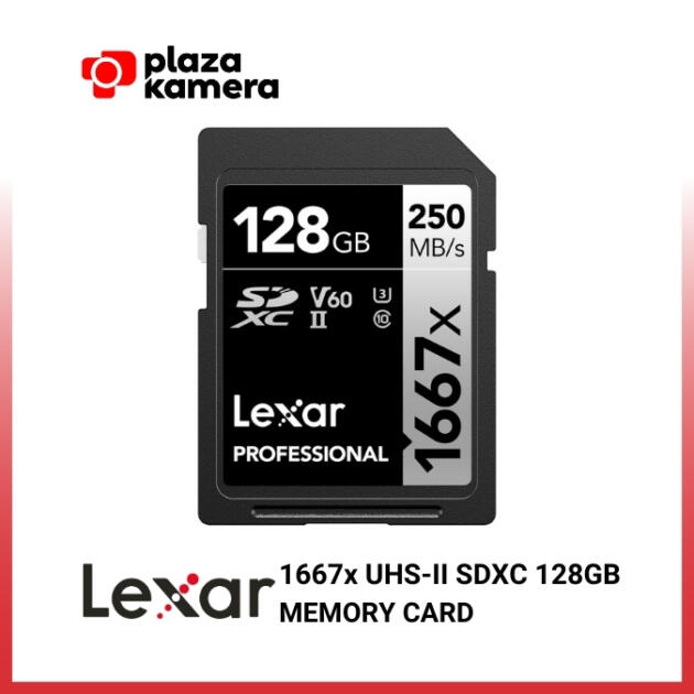 Lexar Professional 1667x SDXC Card 128GB