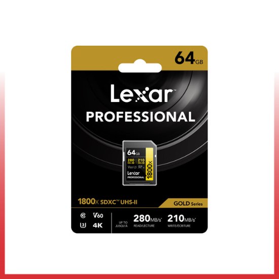 Lexar professional 1800X SDXC 64GB - Image 3