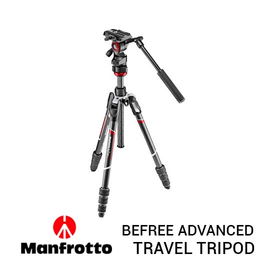 Manfrotto Befree Advanced Live Carbon Black
